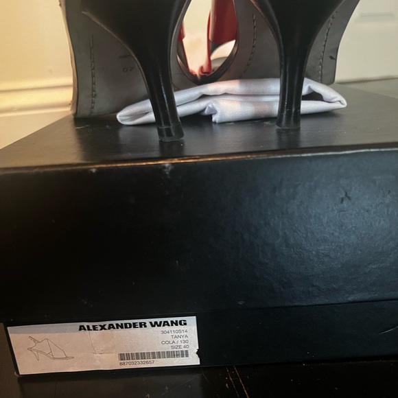 Bright Red Alexander Wang Sandals - Picture 4 of 7
